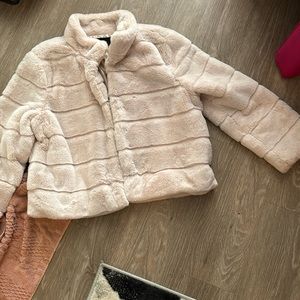 Marc New York faux fur jacket